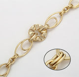 Valencia Sculpted Link Bracelet