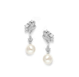 Ivory Grace Pearl Drop Earrings