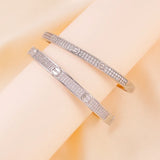 Endless Love Bracelet with Pavé Stones