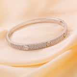 Endless Love Bracelet with Pavé Stones