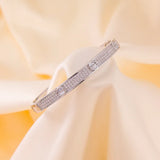 Endless Love Bracelet with Pavé Stones