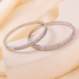 Endless Love Bracelet with Pavé Stones