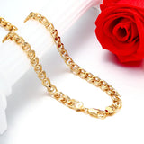 Luxe Verona Gold Link Chain Necklace