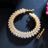 Luxe Radiance CZ Tennis Bracelet – 18K Gold Plated Sparkling Cubic Zirconia Bracelet