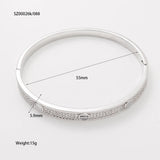 Endless Love Bracelet with Pavé Stones