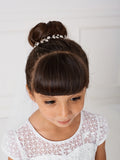 Sparkling Rhinestone Floral Leaf Headpiece