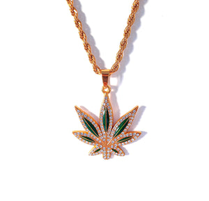 Marijuana Leaf Pendant