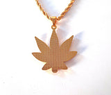 Marijuana Leaf Pendant