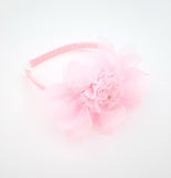 Children's Headband with Large Flower Accent