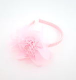 Children's Headband with Large Flower Accent