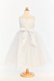 Dress with Pearl Bodice and Tulle Skirt