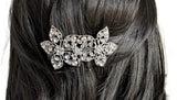 Blooming Floral Crystal Hair Comb