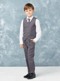 Boys 5 Piece Slim Fit Suit