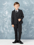 Boys 5 Piece Slim Fit Suit