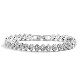 Cubic Zirconia Tennis Bracelet | Petite Length