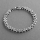 Cubic Zirconia Tennis Bracelet | Petite Length