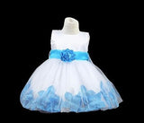 Girls Flower Petal Dress