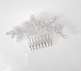 Blooming Flower Filigree Hair Comb