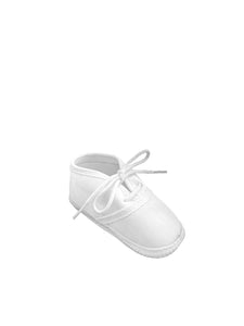 Baby Boys Satin Lace-Up Shoes