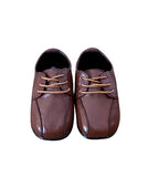 Infant/ Toddler Boys Lace-Up Leather Shoes