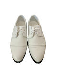 Boys White Dress Shoes With Black Soles