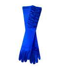 Stretch Satin Gloves Elbow Length