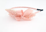 Children's Headband with Beads and Bow