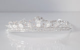 Dainty Crystal + Beads Tiara