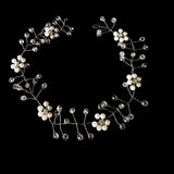 Hair Vine with Pearls and Beads