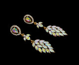 Marquise Cut AB Stone Drop Earrings