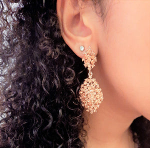 Ellipse Drop Earrings