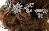 Floral Crystal Spring Hair Vine