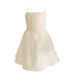 Short Dress With Sequins and Beaded Bodice