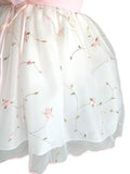 Baby Dress With Floral Vine Detail