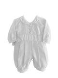 Boys Christening Romper Set With Vest