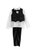 Boys 5 Piece Tuxedo-Style Suit