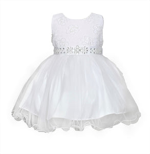 Lace and Tulle T-Length Dress