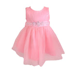 Satin and Tulle T- Length Dress