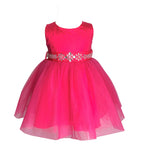 Satin and Tulle T- Length Dress