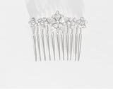 Floral Crystal Hair Comb