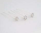 Rhinestone + Pearl Hairpins Set