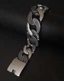 30 MM Stainless Steel Curb-Link Bracelet