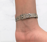 Greek Key Pattern Bracelet | Stainless Steel