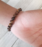 Unisex Tiger Eye Bracelet