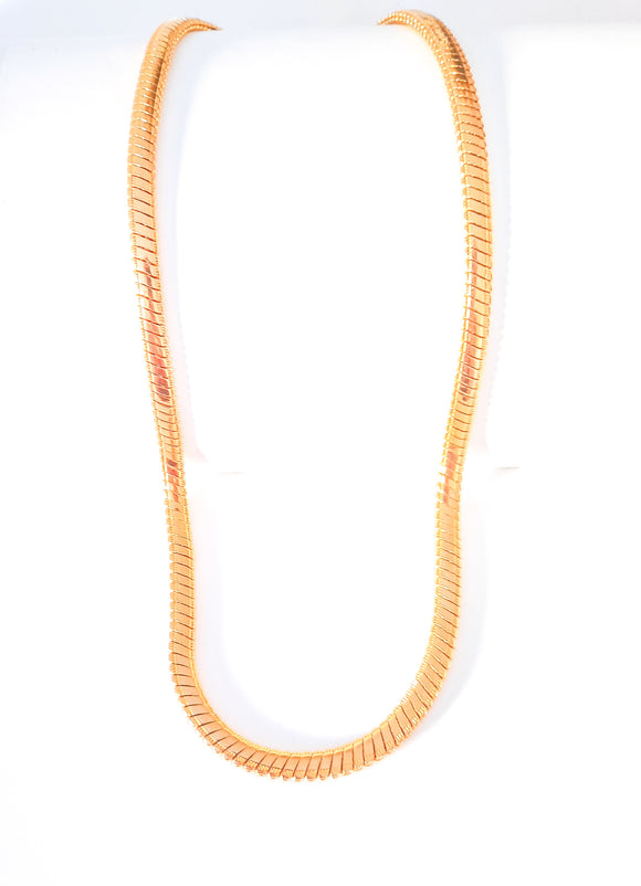 5 MM Snake Link Chain | Gold Plated