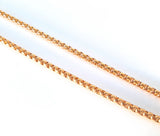 5 MM Round Box Chain | Gold Plated