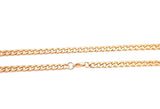 5 MM Cuban Link Chain | Gold Plated