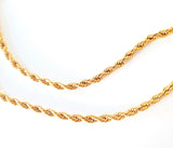 Rope Chain | Gold Plated