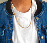 Rope Chain | Gold Plated