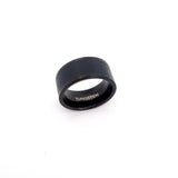 Tungsten Black Band Ring | Brushed